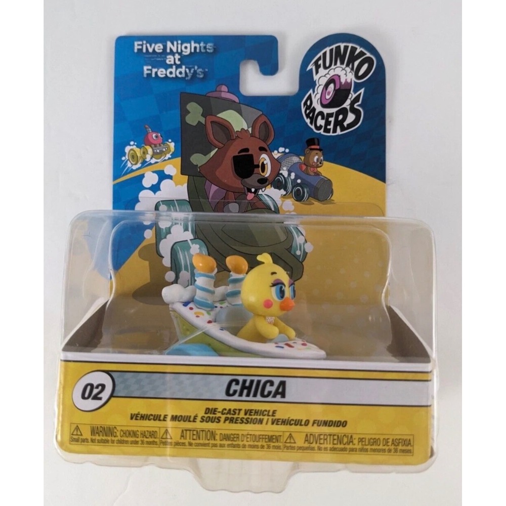 Funko Racers Five Nights at Freddys Chica 02 Die-Cast Vehicle FNAF Toy Car 2018